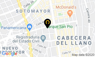 Mapa de Colchones Eldorado S.a. en Bucaramanga