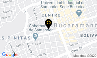 Mapa de Colchones Hada en Bucaramanga