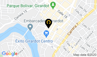 Mapa de Colchones Omega en Girardot