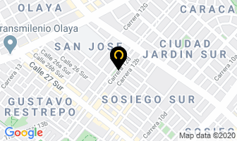 Mapa de Colchones Ortopedicos Swing en Bogotá D.C