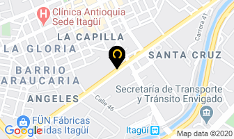 Mapa de Colchones Pétalo en Itaguí