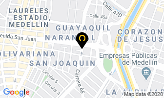 Mapa de Colchones Ranger en Medellín