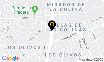 Mapa de Colchones Relax S.a. en Barranquilla