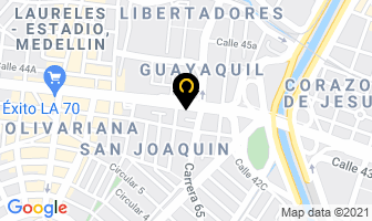 Mapa de Colchones Y Sofacamas en Medellín