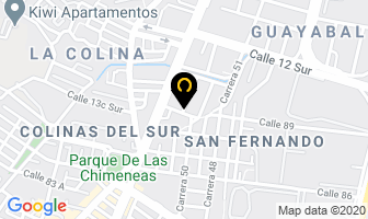 Mapa de Colcircuitos en Medellín
