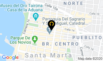 Mapa de Cold-créditos Ltda. en Santa Marta