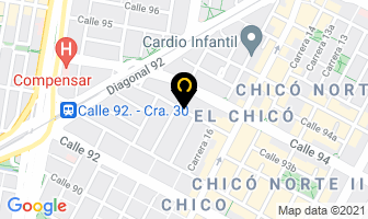Mapa de Cold Water S.a.s en Bogotá D.C
