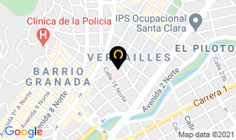 Mapa de Colectivos De Abogados en Cali
