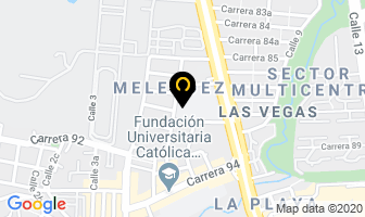 Mapa de Colegio Americano Central De Cali en Cali