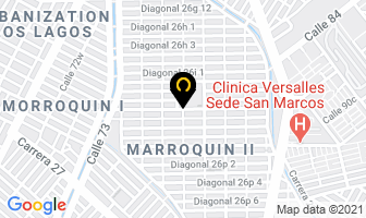 Mapa de Colegio Americano Renacer en Cali