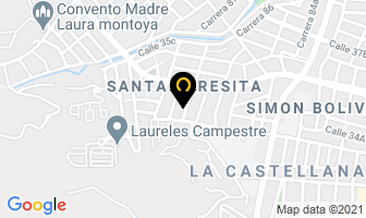 Mapa de Colegio Ataneo Horizonte en Medellín