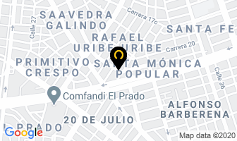 Mapa de Colegio Bautista Emaus en Cali