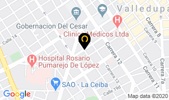 Mapa de Colegio Bilingue Cariñosito en Valledupar