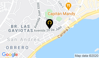 Mapa de Colegio Cajasai en San Andrés