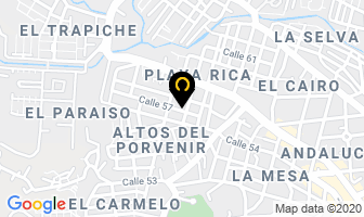 Mapa de Colegio Carmelitano en Bello