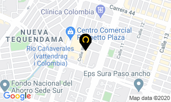 Mapa de Colegio Católico en Cali