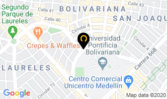 Mapa de Colegio Cecoda en Medellín