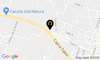 Mapa de Colegio Colombo Hispano en Cajicá