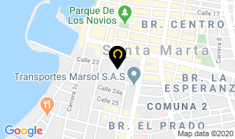 Mapa de Colegio De La Presentación en Santa Marta