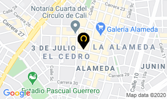 Mapa de Colegio El Carmelo Cali en Cali