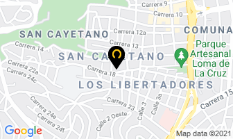 Mapa de Colegio Excelencias en Cali