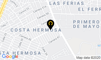 Mapa de Colegio Gimnasio La Rivera en Soledad
