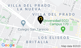 Mapa de Colegio Gimnasio Pascal en Bogotá D.C