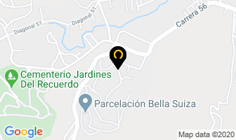 Mapa de Colegio Guias en Cali