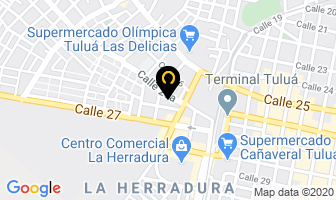 Mapa de Colegio Ife en Tulua
