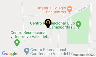 Mapa de Colegio Juvenilia en Cali