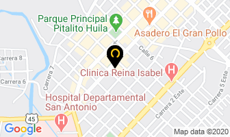 Mapa de Colegio La Presentación en Pitalito