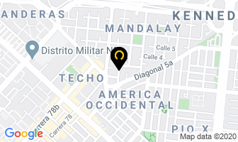 Mapa de Colegio Mandalay en Bogotá D.C