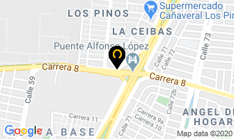 Mapa de Colegio Manuelita Saenz. en Cali