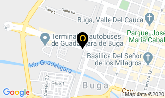 Mapa de Colegio Mayor Ciudad De Buga en Guadalajara de Buga