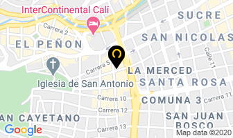 Mapa de Colegio Mixto Fray Peña en Cali