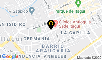 Mapa de Colegio Nueva Generación en Itaguí