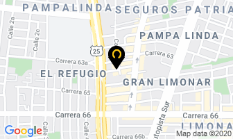 Mapa de Colegio Olympus en Cali