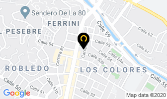 Mapa de Colegio Parra Paris en Medellín