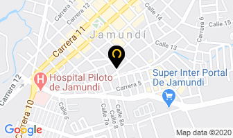 Mapa de Colegio Pentecostal William Drost en Jamundí