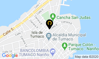 Mapa de Colegio Rafaél Pombo en Tumaco