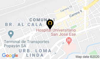 Mapa de Colegio Sagrado Corazón De Jesús en Popayán