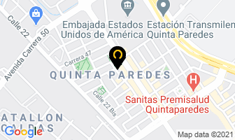 Mapa de Colegio San Angel en Bogotá D.C