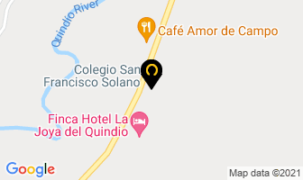 Mapa de Colegio San Francisco Solano en Calarcá