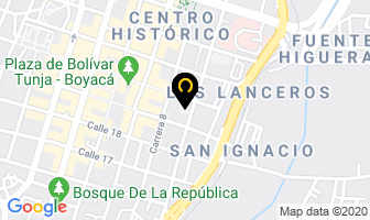 Mapa de Colegio Selección en Tunja
