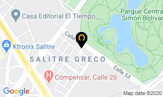 Mapa de Colegio Universidad Libre en Bogotá D.C