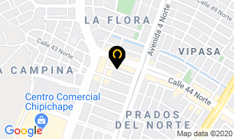 Mapa de Colfibra en Cali
