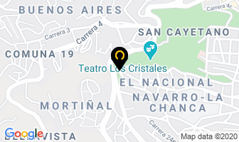 Mapa de Colgas Oeste en Cali