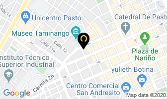 Mapa de Colgráficas en Pasto