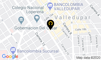 Mapa de Colgráficas en Valledupar