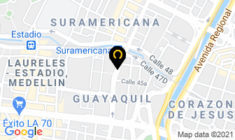 Mapa de Colkrom en Medellín